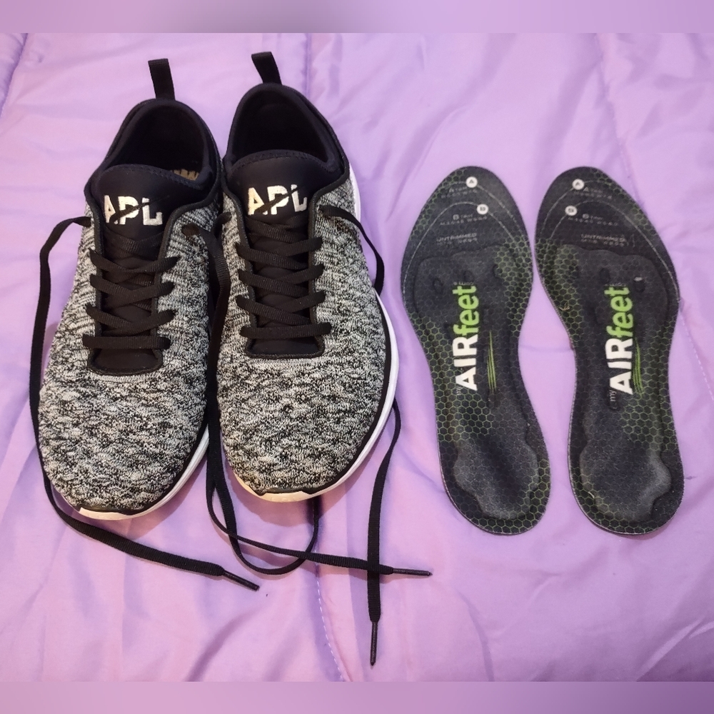 APL WOMEN'S TECHLOOM PHANTOM LULULEMON ATHLETICA SNEAKER SIZE 8.5 AIR FRESH SOLE